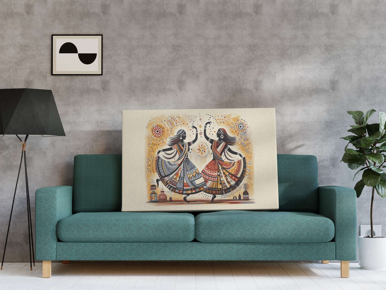 Unique Framed Canvas Art for Living Room & Office - Image 4